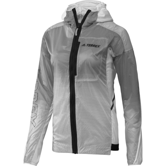 Adidas Terrex Agravic Pro Octa Insulation Windweave White Running Jacket - Picture 1 of 10